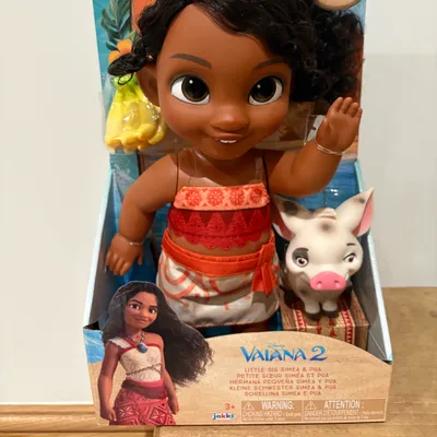 Poupée Vaiana 2 Disney (Simea & Pua) neuve en boîte